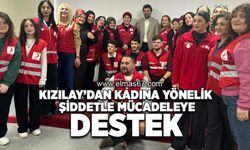 Kızılay’dan kadına yönelik şiddetle mücadeleye destek!