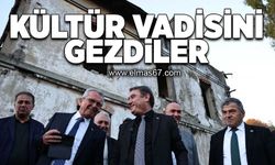 Kültür vadisini gezdiler!