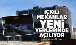 İçkili mekanlar yeni yerlerinde açılıyor!