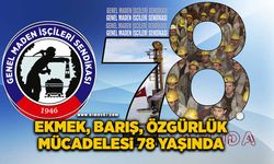 Ekmek, barış, özgürlük mücadelesi 78'inci yaşında