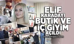 Elif Karadayı butik ve iç giyim açıldı!