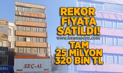 Rekor fiyata satıldı... Tam 25 Milyon 320 Bin TL!