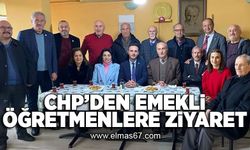 CHP'den emekli öğretmenlere ziyaret!