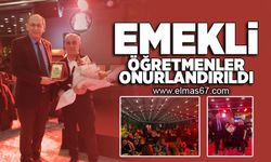 Emekli Öğretmenler onurlandırıldı!