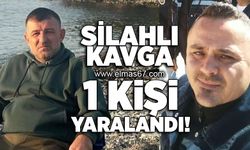 Silahlı kavgada bir kişi yaralandı!