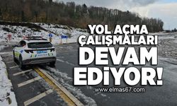 Yol açma çalışmaları devam ediyor!