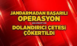 Jandarmadan başarılı operasyon: Dolandırıcı çetesi çökertildi