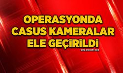 Kaçakçılık operasyonunda çok sayıda casus kamera ele geçirildi