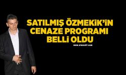 Satılmış Özmek’in cenaze programı belli oldu