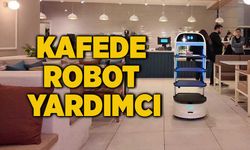 Kafede robot yardımcı!