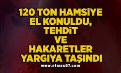 120 ton hamsiye el konuldu, tehdit ve hakaretler yargıya taşındı