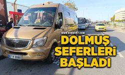 AVM-çarşı hattında dolmuşlar sefere başladı