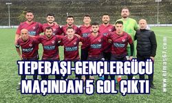 Tepebaşı-Zonguldak Gençlergücü maçından 5 gol çıktı