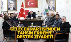 Gelecek Partisi'nden Tahsin Erdem’e ziyaret