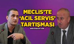 Meclis’te ‘acil servis’ tartışması