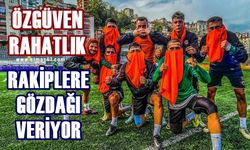 Futbolcuların özgüveni ve rahatlığı rakipleri strese sokuyor