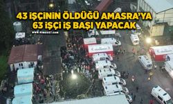 43 işçinin öldüğü Amasra’ya elektronik kura ile 63 işçi işbaşı yapacak