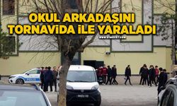 Lisede tartıştığı okul arkadaşını tornavida ile yaraladı