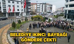 Belediye ikinci kalite bayrağı göndere çekti