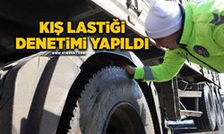 Trafik ekiplerinden kış lastiği denetimi