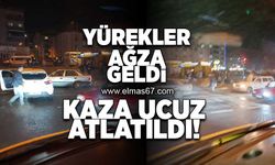 Kaza ucuz atlatıldı!