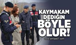 Kaymakam dediğin böyle olur!