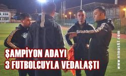 Şampiyonluk hedefliyor: 3 futbolcu ile yollar ayrıldı