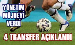 Yönetimden transfer müjdesi: 4 yeni transferin isimleri açıklandı