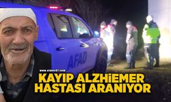 Kayıp Alzhiemer hastası aranıyor