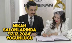 Nikah salonlarında '12.12.2024' yoğunluğu