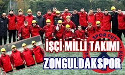 İşçi Milli takımı Zonguldakspor’dan madencilere özel poz