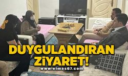 Duygulandıran ziyaret!