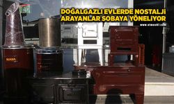 Doğalgazlı evlerde nostalji arayanlar sobaya yöneliyor