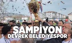 Şampiyon Devrek Belediyespor!