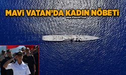 Mavi Vatan'da kadın nöbeti