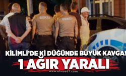 Düğünde kavga! 1 ağır yaralı