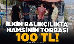 Kozlu Liman Girişi’nde Hamsi Torbası 100 TL