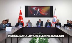 MEDEK, saha ziyaretlerine başladı