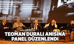 ‘Tanıklarla Teoman Duralı'nın Düşünce Dünyası’na paneline yoğun katılım