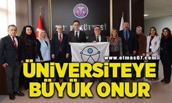 BEUN Tıp Fakültesine “Erişilebilirlik Belgesi” ve “Erişilebilirlik Logolu Bayrak” takdim edildi