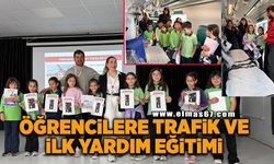 Öğrencilerle trafik ve ilkyardım eğitimi