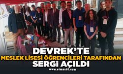 Devrek’te Meslek Lisesi Öğrencileri tarafından sergi açıldı
