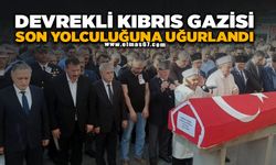 Devrekli Kıbrıs Gazisi son yolculuğuna dualarla uğurlandı