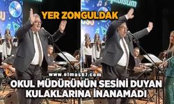 Duyan Barış Manço sandı! Okul müdüründen dört dörtlük performans