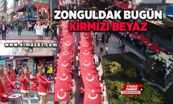 Zonguldak bugün kırmızı-beyaz