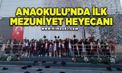 Kemalettin Can Yaman Anaokulu’nda ilk mezuniyet heyecanı