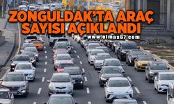 Zonguldak’ta trafiğe kayıtlı motorlu kara taşıtı sayısı 213 bin 108 oldu