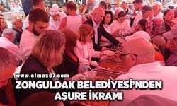 Zonguldak Belediyesi’nden aşure ikramı