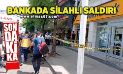 Son Dakika! Bankada silahlı saldırı!