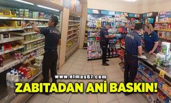 Zabıtadan market, kasap ve fırın işletmelerine denetim